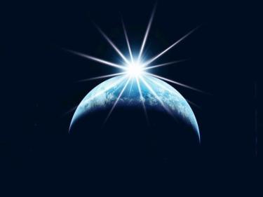 SPACE WALLPAPER: Earth from Outer Space Wallpaper